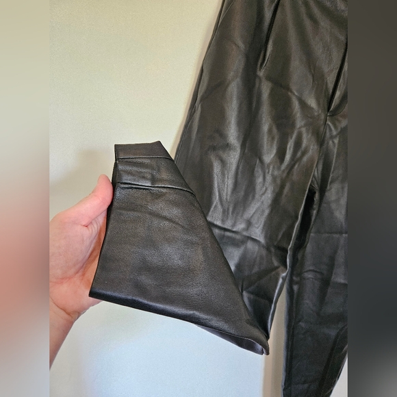 Zara faux leather trousers, small - Picture 5 of 6